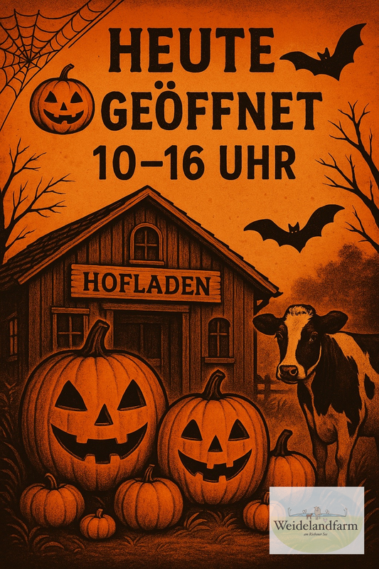 Halloween geöffnet 10-16 Uhr