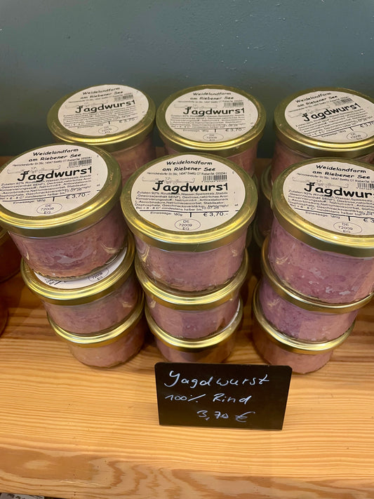 Jagdwurst im Glas-vorrätig