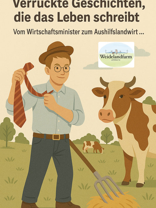 Als der ehemalige Wirtschaftsminister sich um einen Minijob auf der Weidelandfarm bewarb …