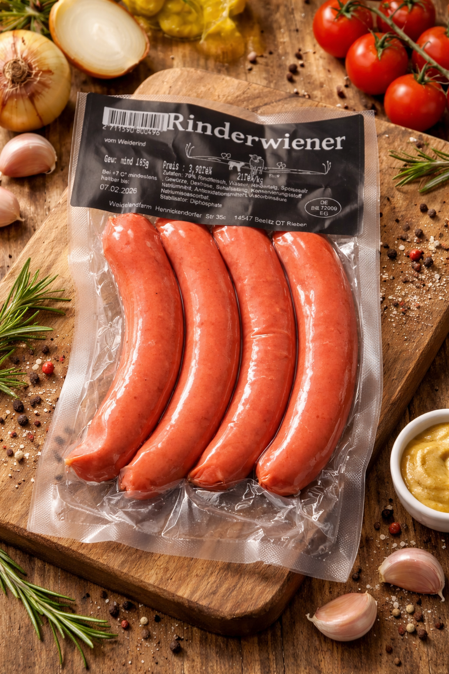 Rinderwiener-vorrätig