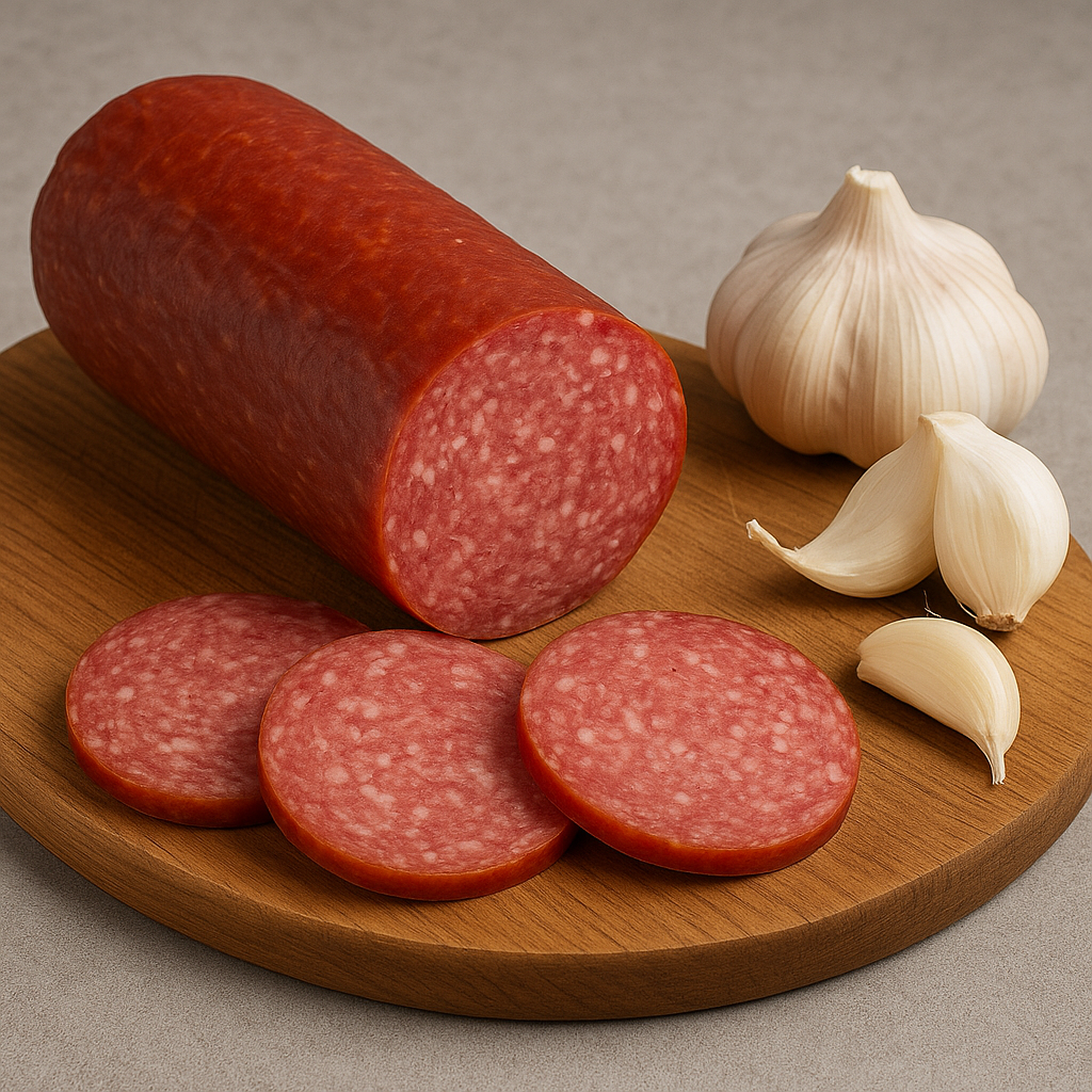 Knoblauchmettwurst