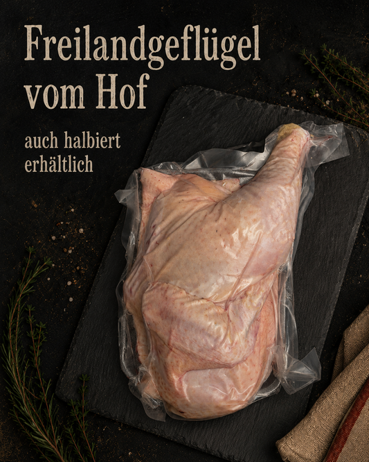 Weidehähnchen halb-vorrätig ab 03.07. 26