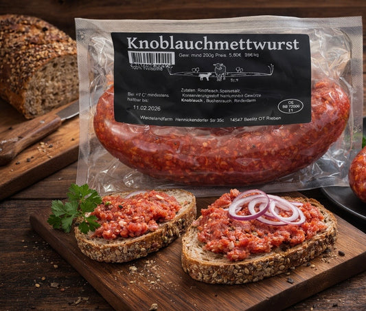 Knoblauchmettwurst